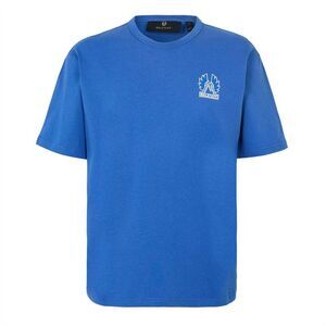 Belstaff Mens Bon Short-Sleeved T-Shirt / Marine Blue